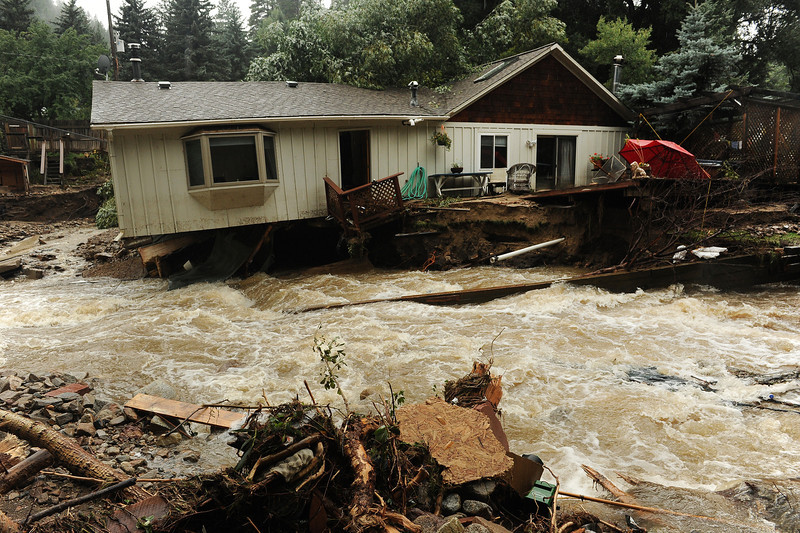 The mountain town of Jamestown, CO is devastated by the massive floods to hit 14 counties in CO.